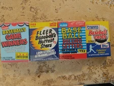 1988 Fleer Baseballs Hottest Stars, Record Setters, 1987 Game Winners, Revco-4
