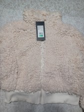 New Faux Sherpa Bomber Jacket