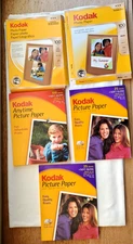 Kodak Inkjet Picture Photo Paper... Open Packages