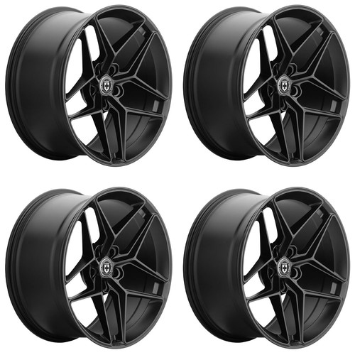 19 " HRE FF11 Noir 19x9 Forgé Concave Roues Jantes Pour Audi S4 - Photo 11 sur 12