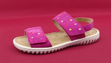 Superfit Sandalette Sandalen Mädchen Schuhe Kinderschuhe Leder Pink Gr. 36