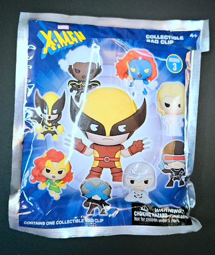Krakoa-Era X-Men Series 3 Monogram Collectible 3D Bag Clip - Choose Your Own