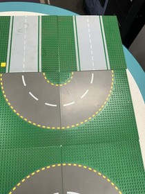 Lot Of 12 Lego City Base Plate 44342 30225 Green Road