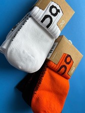 ON CLOUD RUNNING 3PAIRS SOCKS SPICE MULBERRY WHITE MED OR LARGE NEW