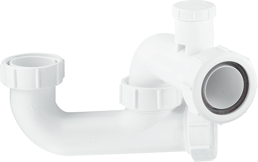 McAlpine SM10V 50mm Seal Anti-Syphon Bath Trap with Cleaning Eye