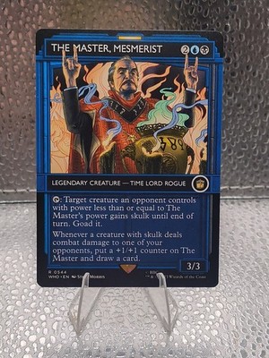  The Master, Mesmerist | TARDIS Showcase | Doctor WHO | EDH Goad Dimir | Rare NM