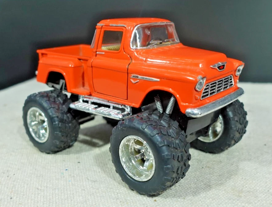 Kinsmart Pull Back 1956 Chevy Stepside Pickup Truck - Image 2 of 4