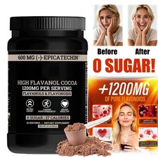 High Flavanol Cocoa Powder and Flavonoids Supplements 1200mg US