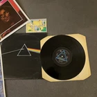PINK FLOYD ~ DARK SIDE OF THE MOON ** 1973 UK HARVEST LP w/ POSTERS & STICKER.