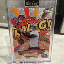 2025 Wild Card Comix Tyler Shough 5/15 New Orleans Saints BAANG RC Football Card