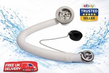 Kitchen Sink Waste Kit with Overflow and Plug Fitting / Flexible / Quality