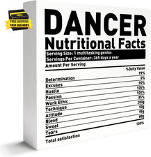 Dancing Gifts for Women Girls, Dancer Dancing Decorations for Bedroom Home Room,