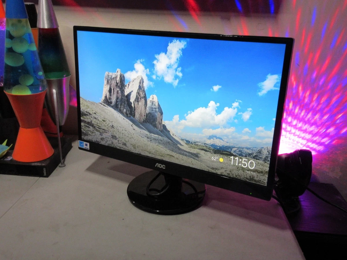 AOC 19 in-22.9 in Screen Computer Monitors 60 Hz Refresh Rate