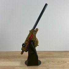 Rare Vintage 1940's Louis Marx Tin Toy Anti Aircraft Gun 105 mm Made In The USA