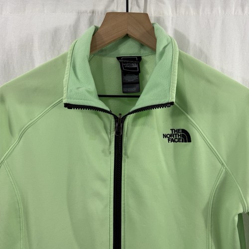 Chaqueta para mujer The Northface talla mediana con cremallera completa verde claro - Imagen 7 de 15