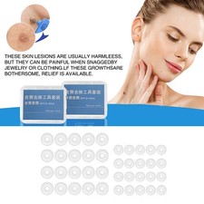 20Pcs Skin Tag Removal Rubber Bands Safe Micro Band Non Toxic Mole Wart Skin