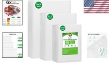 Heavy-Duty Pre-Cut Vacuum Sealer Bags: Airtight Leak-Resistant for Freshness