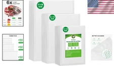 Heavy-Duty Pre-Cut Vacuum Sealer Bags: Airtight & Leak-Resistant for Freshness