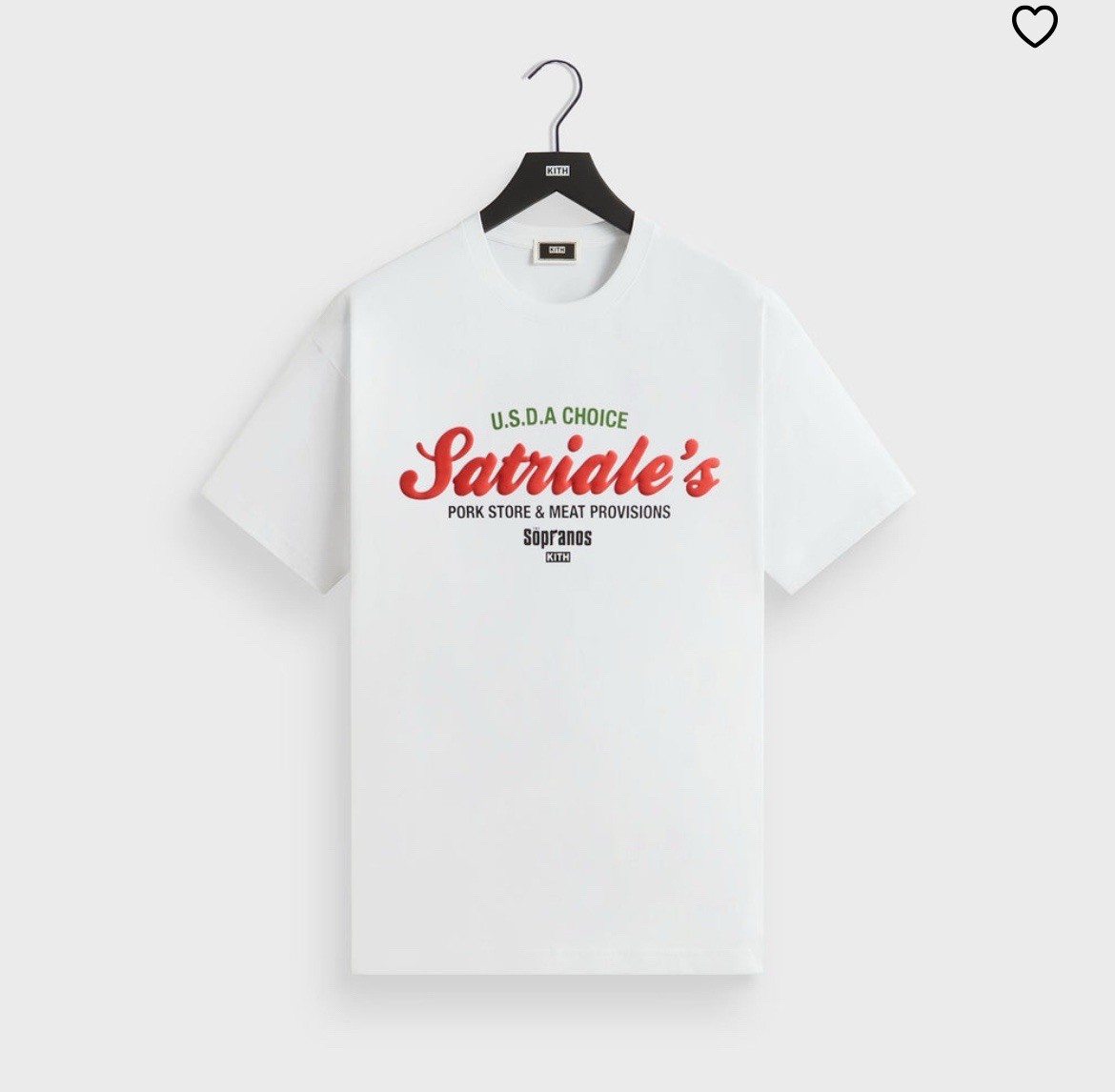 Kith The Sopranos Satriale’S Vintage Tee XL