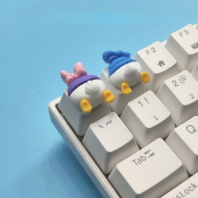 Cartoon Artisan Resin Keycap Handmade Custom MX Cherry Mechanical Keyboard