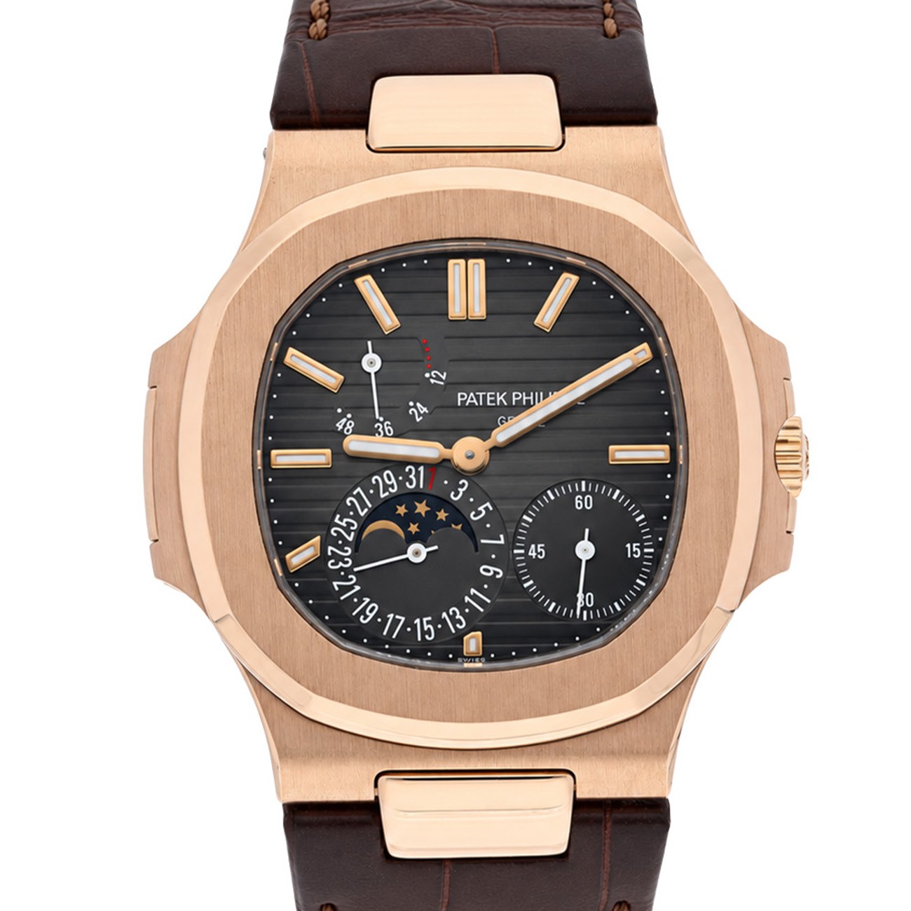 Patek Philippe Nautilus Roségold Mondphase 5712R-001 – Bild 2