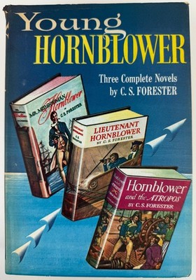 Young Hornblower 3 Novels C S Forester Book Club HC w/ Dust Jacket