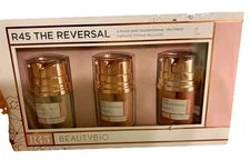 BEAUTY BIO R45 The Reversal 3-Phase Skin Transformation Treatment Set .34oz NIB