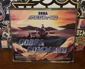 Sol Feace & Cobra Command Sega Mega CD Double Pack Game 1992 Both Complete