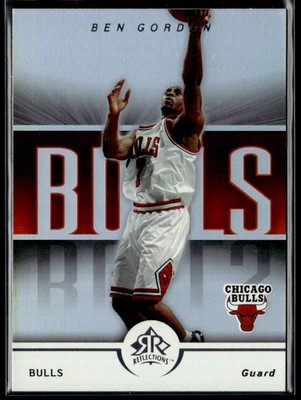 2005-06 Upper Deck Reflections Ben Gordon #13 Chicago Bulls