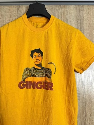 Brockhampton Ginger Matt Champion Saturation T Shirt Mens Size S Orange