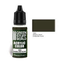 Green Stuff World Paint Overlord Olive New