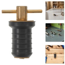 Marine Brass Drain Plug Small Boat Kit Plumbing Fittings Snap Handle