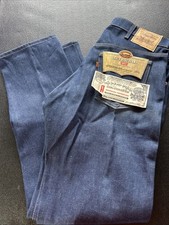 Vintage Levi Jeans 505 Orange Tab 38 X 32 80s Denim USA New Old Stock Workwear