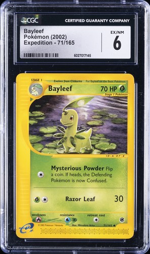 Bayleef graded CGC 6 for sale on eBay