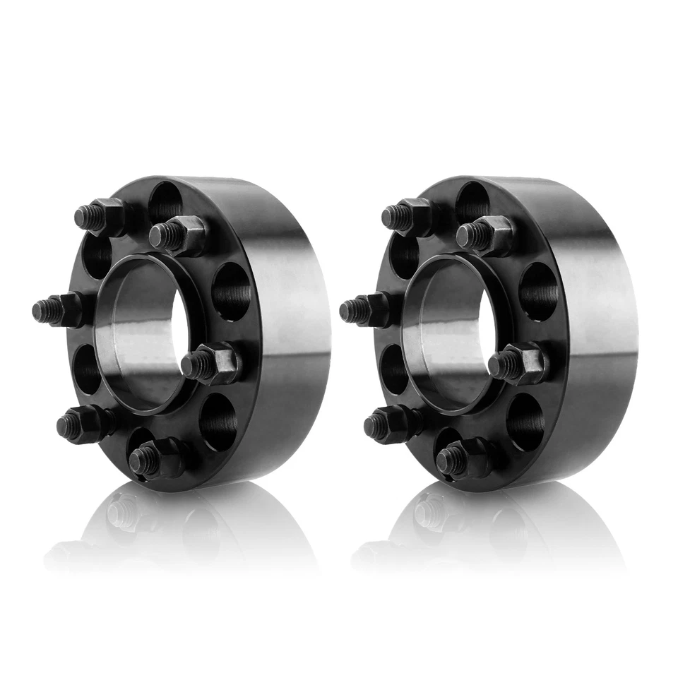 4 espaciadores de rueda centrados en el cubo de 2" 6x135 14x2 para Ford F-150 Raptor Expedition Foto 3 de 4