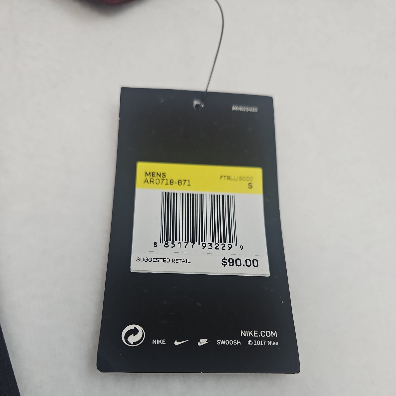 New Nike Portland Thorns Mens 2017 Soccer Jersey Sz Small Authentic Drifit  thumbnail 2