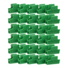 30 Pcs Green Plastic Clamps for Greenhouse Film Tarp Netting Fixing Clips