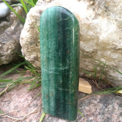 grüner Aventurin 0,24Kg Freeform Toleranz Depression Zen Garten Quarz Objekt