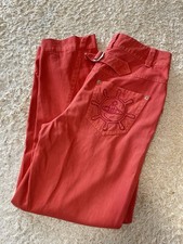 Vivienne Westwood Denim Jeans Red Orange made in Japan