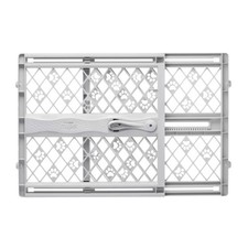MYPET North States Paws Portable Pet Gate 26-40" Wide Pressure Mount No Tools
