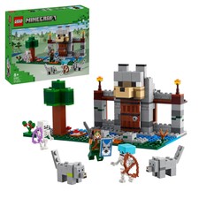 LEGO Minecraft 21261 Die Wolfsfestung Bausatz...