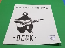 BECK ORIGINAL 94' ONE FOOT IN THE GRAVE RARE SCARCE PROMO ONLY POSTER K RECORDS 