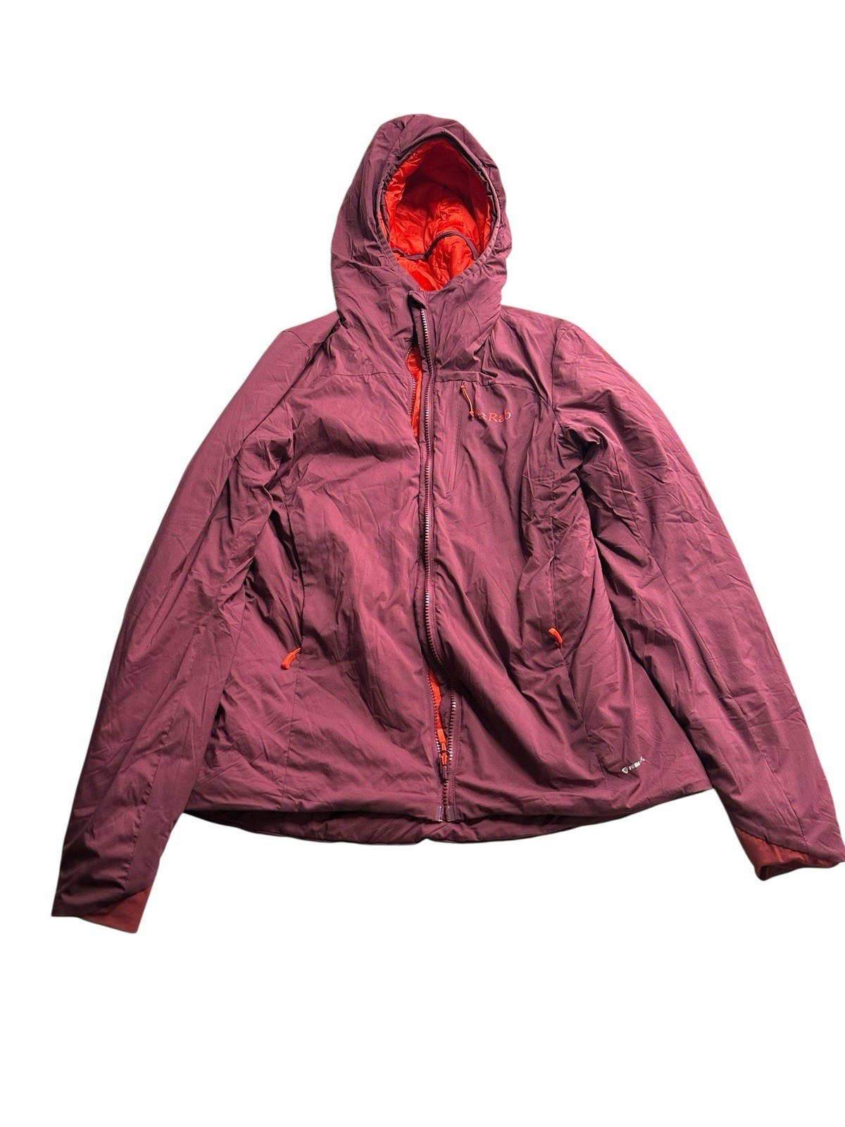 RAB Xenair Alpine Light Pertex Mujer Pequeña Capucha Chaqueta Embalable Primaloft Leer