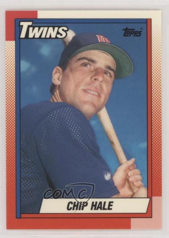 1990 Topps Box Set Collector's Edition (Tiffany) Chip Hale #704 Rookie RC 1z4