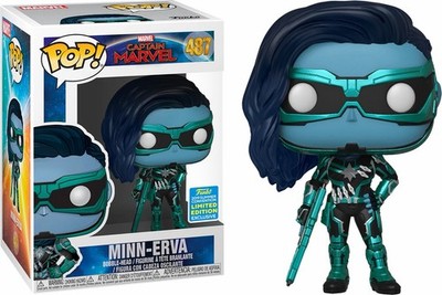 Funko Pop Minn Erva 487 Summer Convention Limited Edition Exclusive Marvel