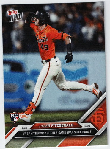 2024 Topps Now 475 Tyler Fitzgerald