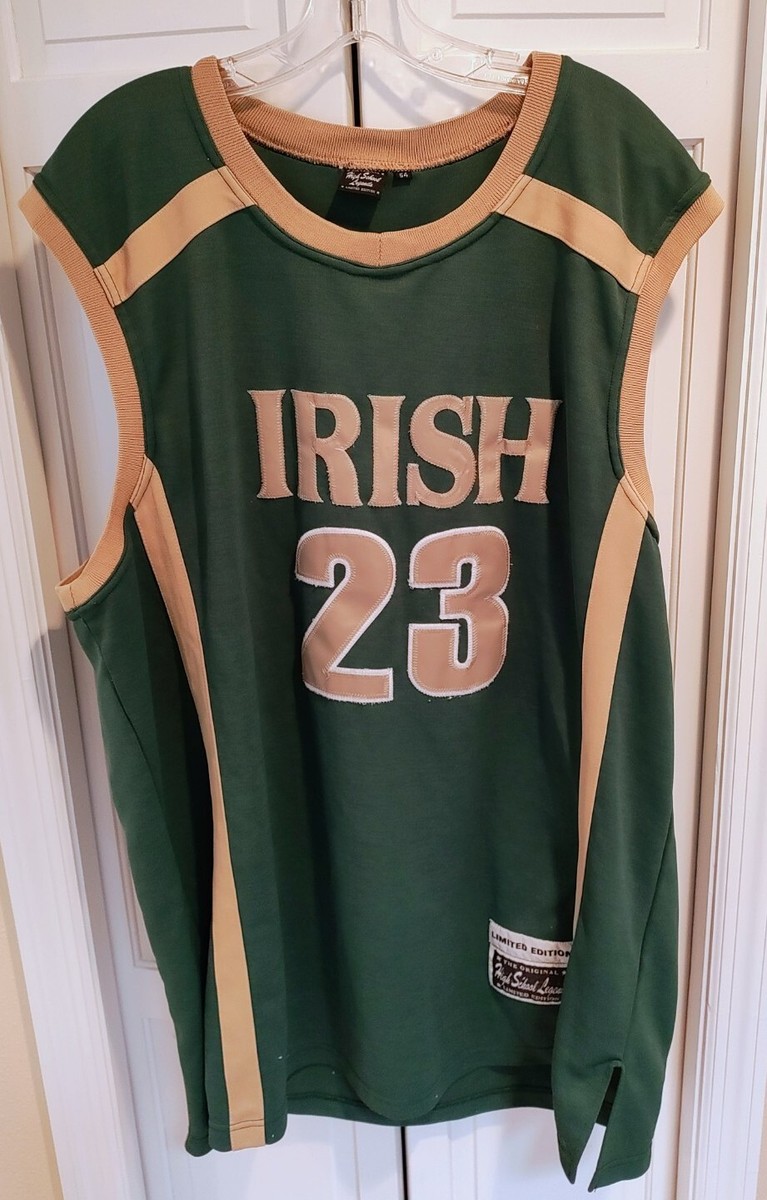 激レア！Nike IRISH 23 JAMES バスケットボールユニフォーム Lebron James Irish #23 Limited Edition High School Legends