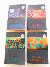 Left Behind Book Series Lot by Tim LaHaye Large Paperback Volumes 1-4