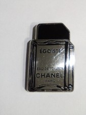 Pin's Parfum Luxe Paris Chanel Égoïste Argent 