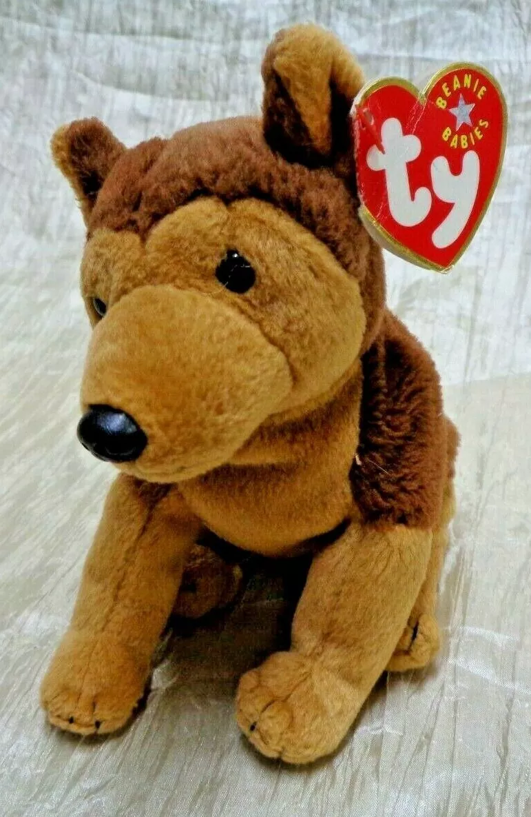 Courage top beanie baby